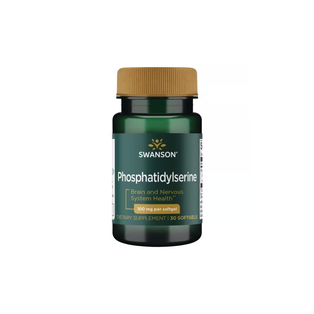 Phosphatidylserin 100 mg 30 Weichkapseln Swanson Health Products